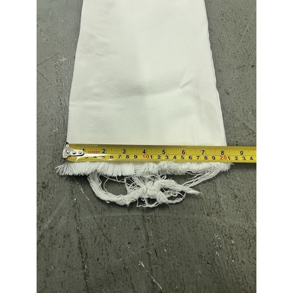 Liverpool Women's White Jeans Hannah Crop Flare Size 10/30 Stretch Denim Pants - Picture 7 of 10